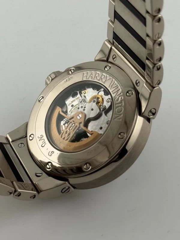 Harry Winston Ocean Triple Retrograde Chronograph 18K White Gold Men's Watch - Image 8