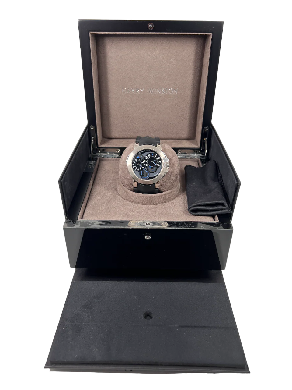 Harry Winston: Project Z4 Ocean Dual Time Limited Edition Men`s Watch - Image 6