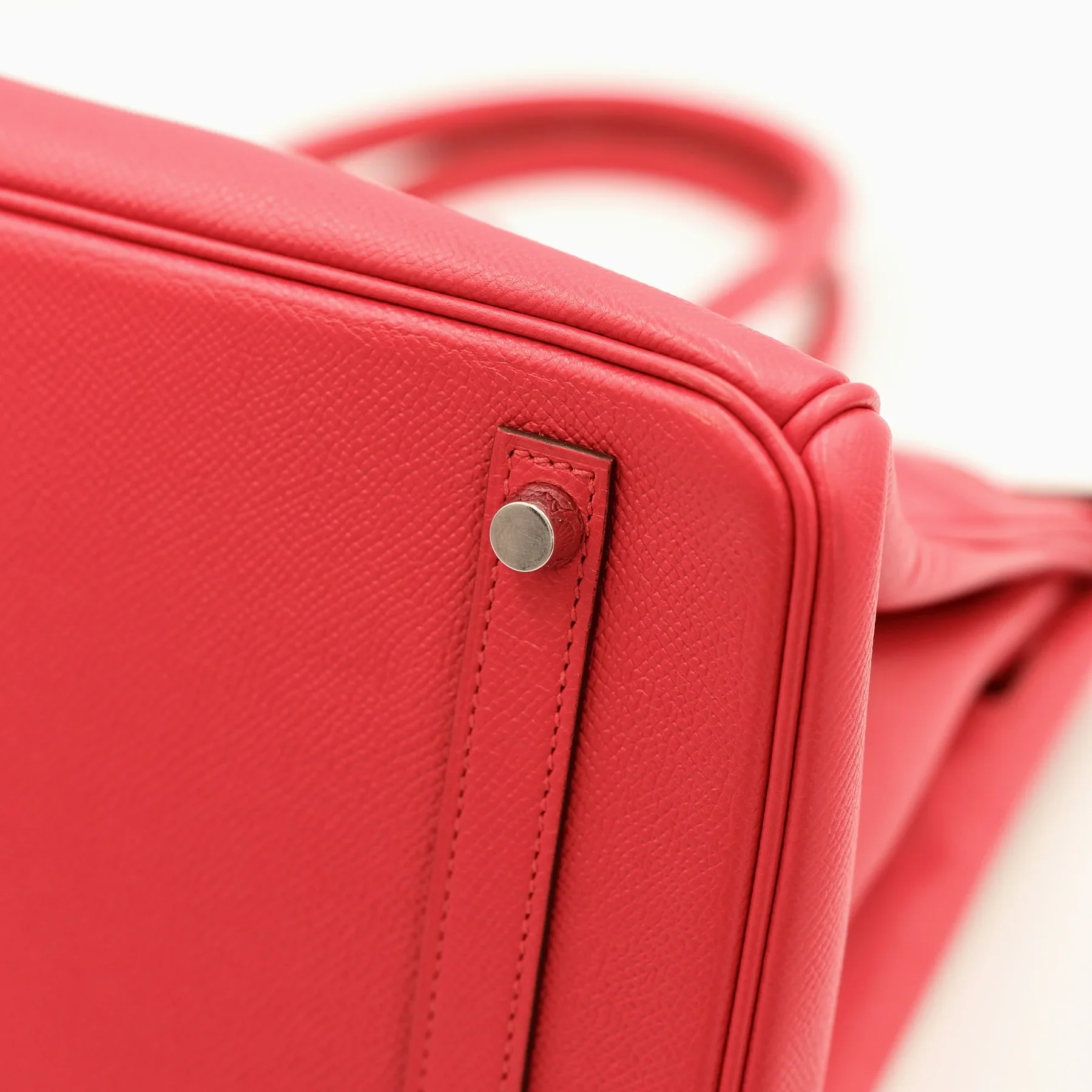 Hermes Birkin 30 Rouge Tomate Epsom with Palladium Hardware Bag - Image 5