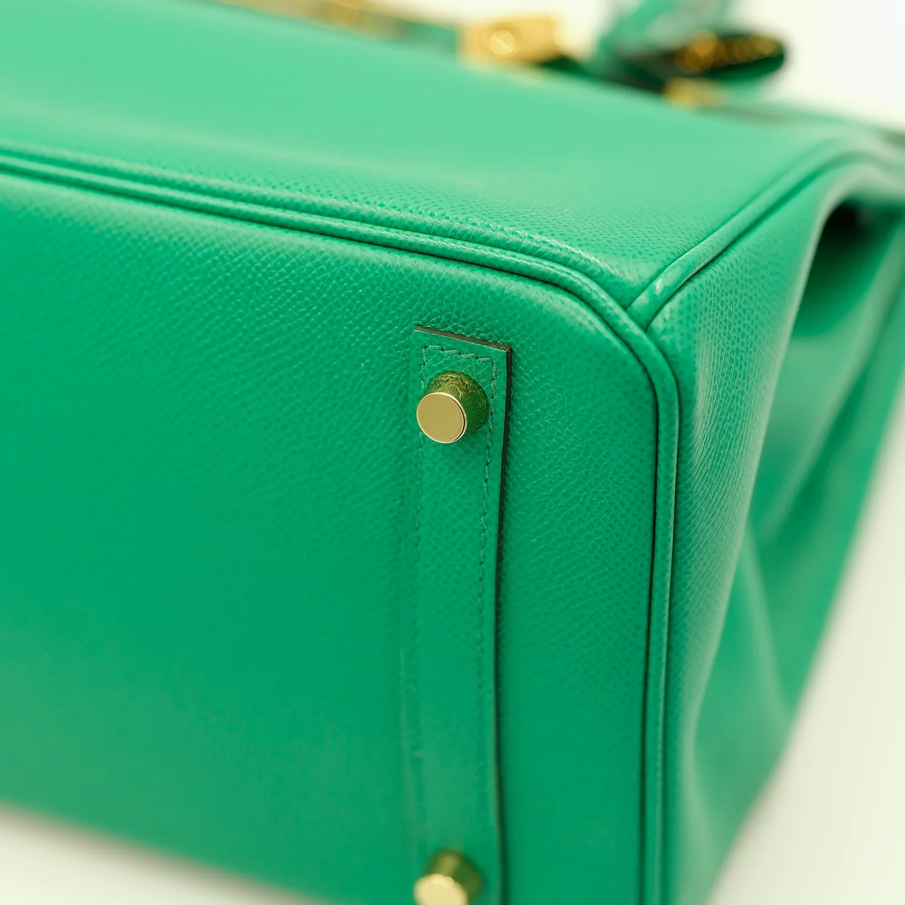 Hermes Birkin 30 Vert Jade Green Epsom With Gold Hardware Bag - Image 5