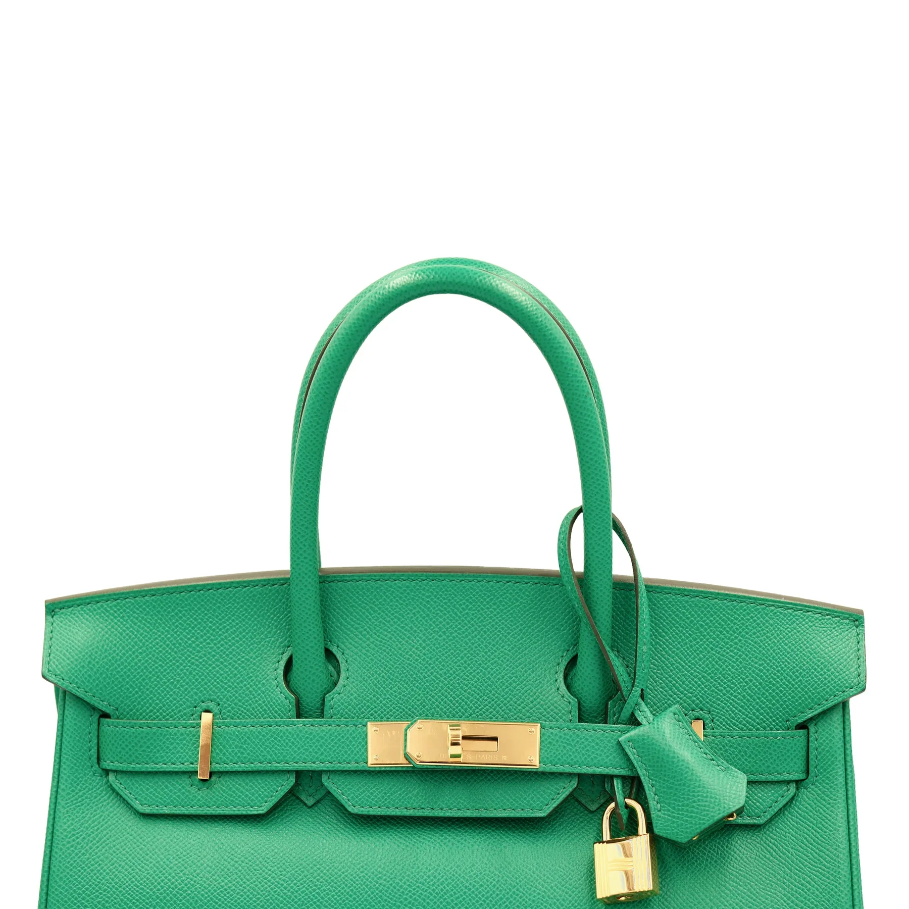 Hermes Birkin 30 Vert Jade Green Epsom With Gold Hardware Bag - Image 6