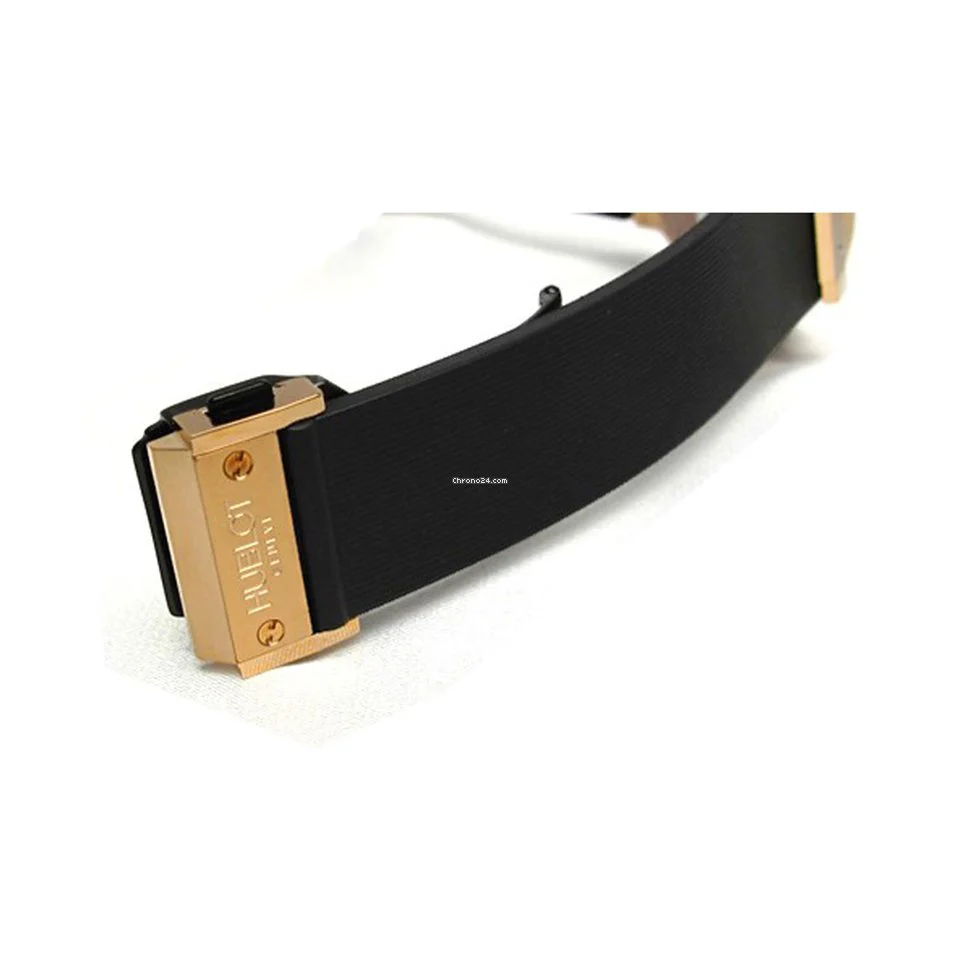 Hublot Big Bang 18K Rose Gold Black Rubber Ladies Watch - Image 10