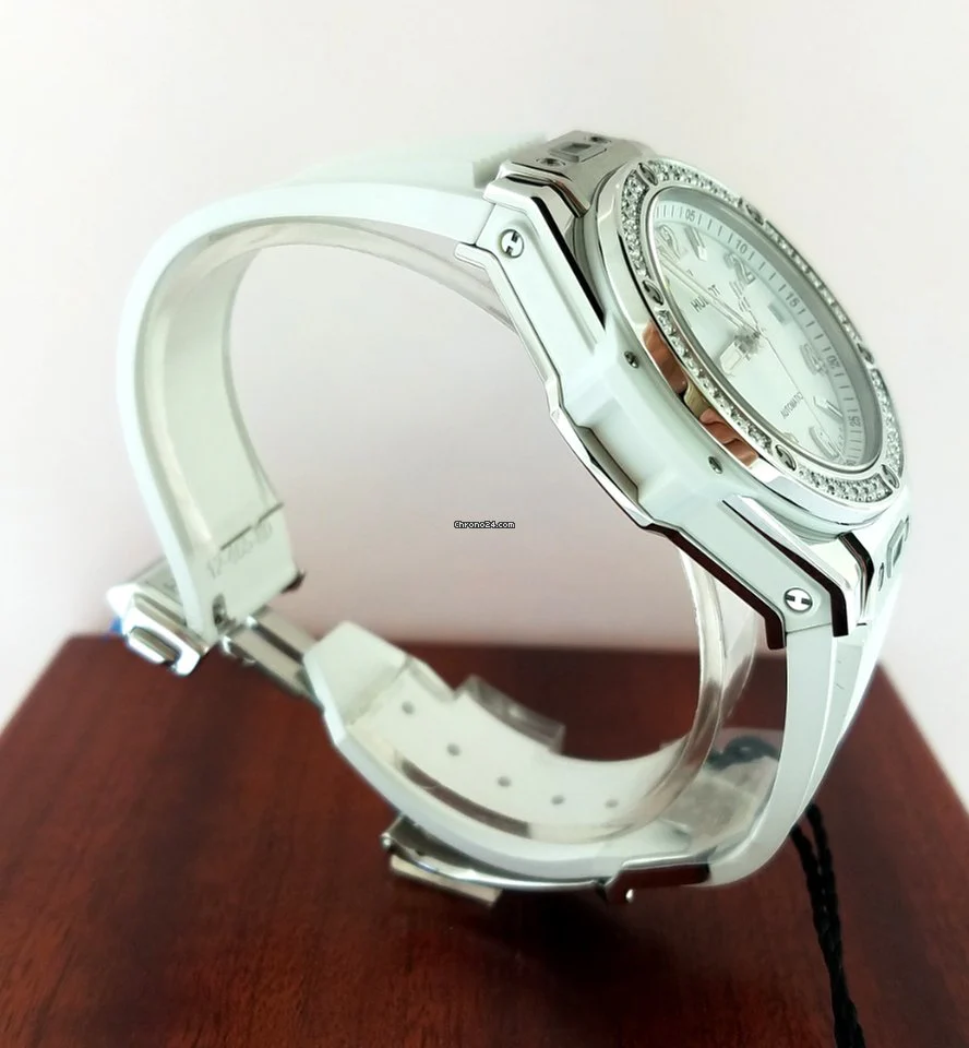 Hublot Big Bang 39mm One Click Steel White Diamonds Automatic Watch - Image 4