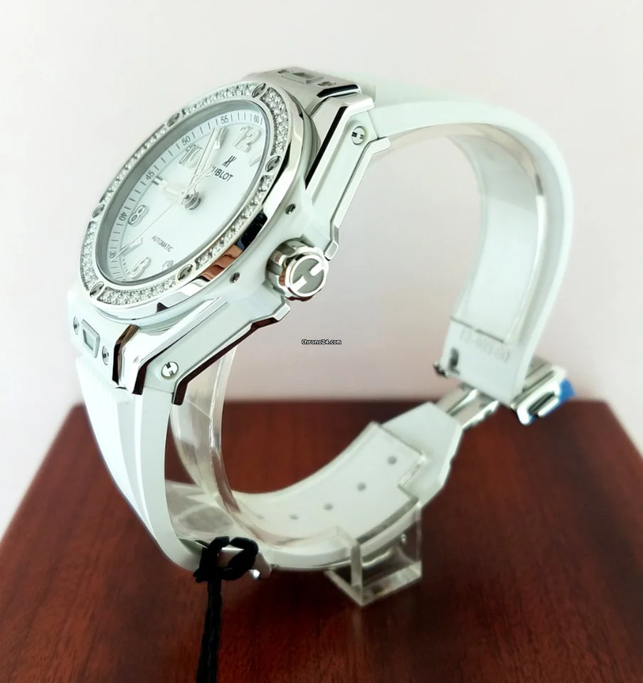 Hublot Big Bang 39mm One Click Steel White Diamonds Automatic Watch - Image 5