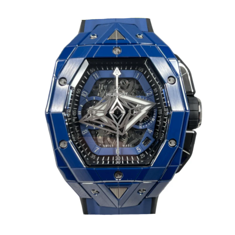 Hublot Big Bang Chronograph Sang Bleu Ceramic Men's Watch - Image 2