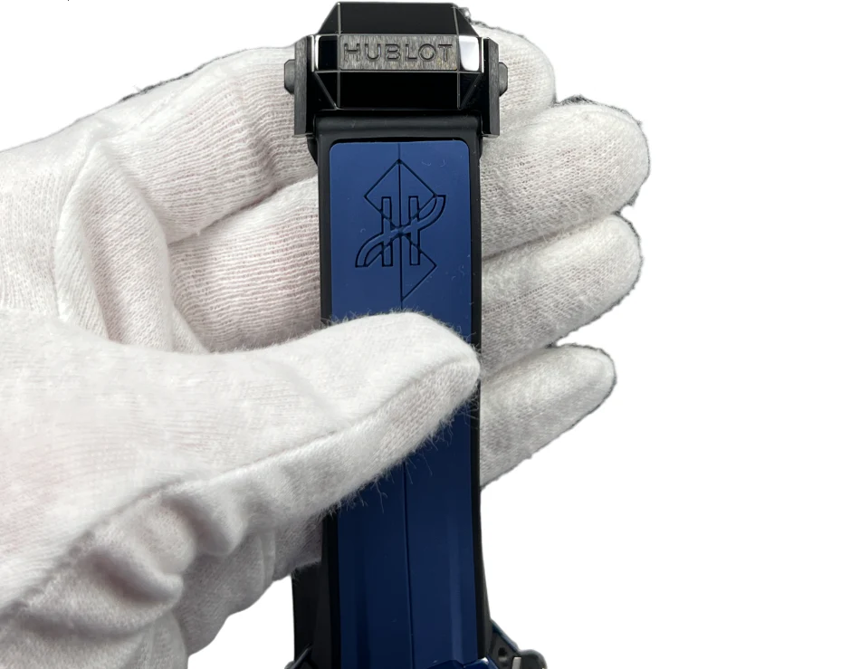 Hublot Big Bang Chronograph Sang Bleu Ceramic Men's Watch - Image 6