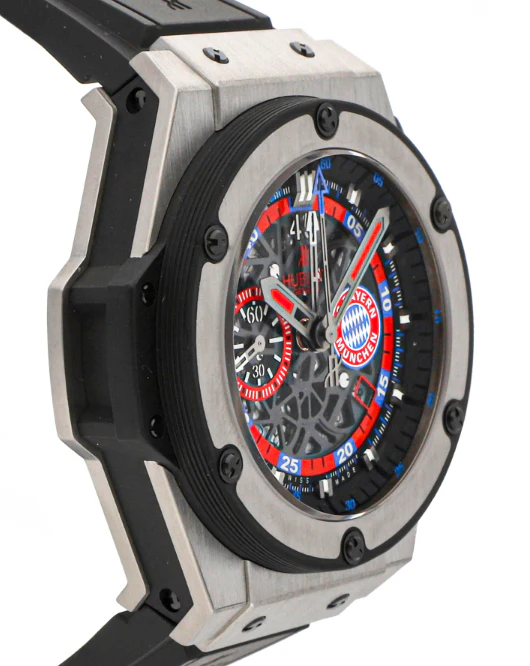 Hublot Big Bang King Power Bayern Munich Limited Edition Titanium Mens Watch - Image 4