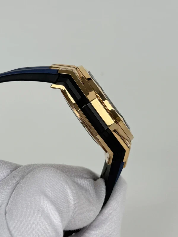 Hublot Big Bang Sang Bleu II 18K Rose Gold Blue Pavé Men's Watch - Image 6