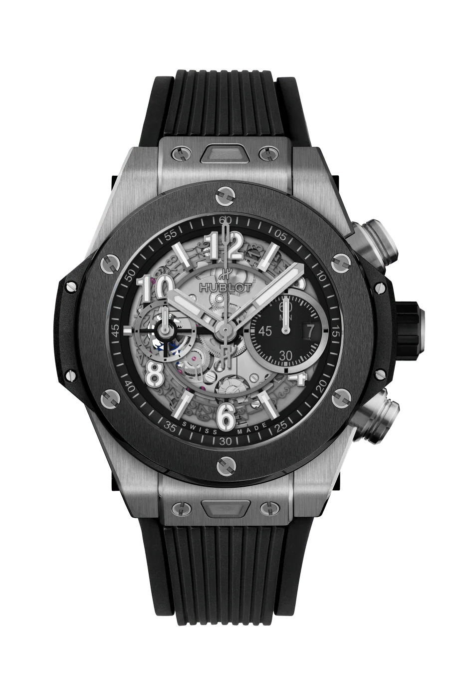 Hublot Big Bang Unico Titanium & Black Ceramic Men's Watch