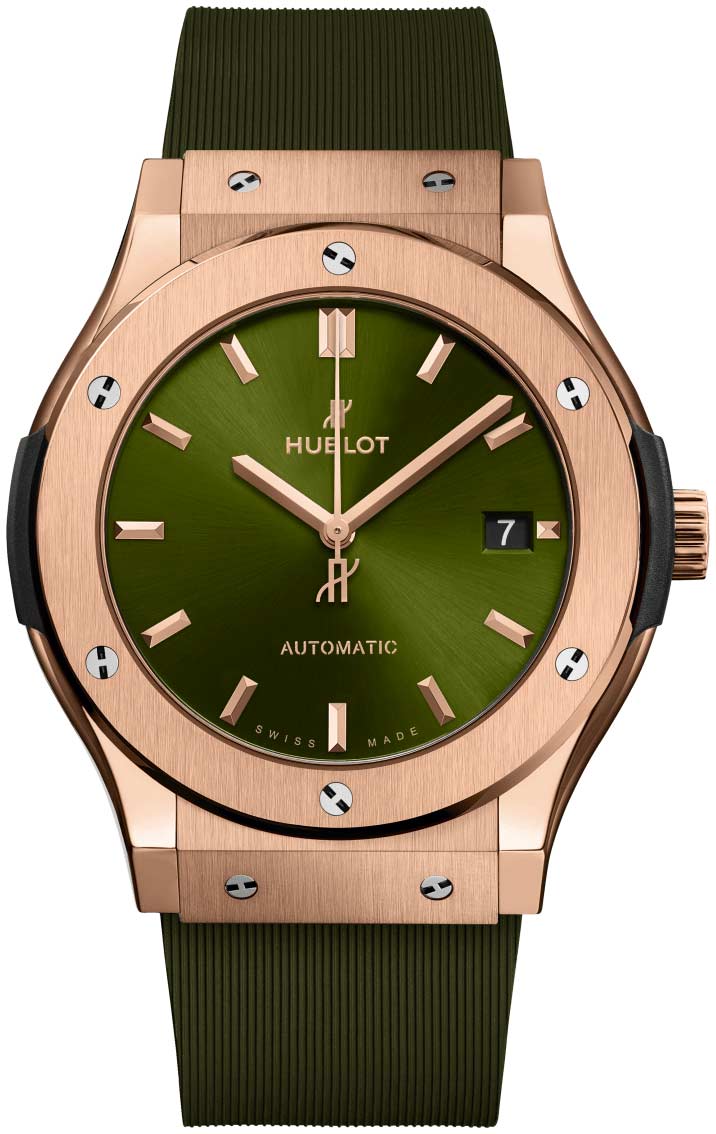 Hublot Classic Fusion 42mm 18K King Gold Man's Watch
