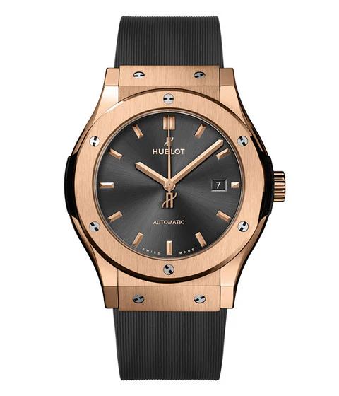 Hublot Classic Fusion 42mm 18K King Gold Man's Watch