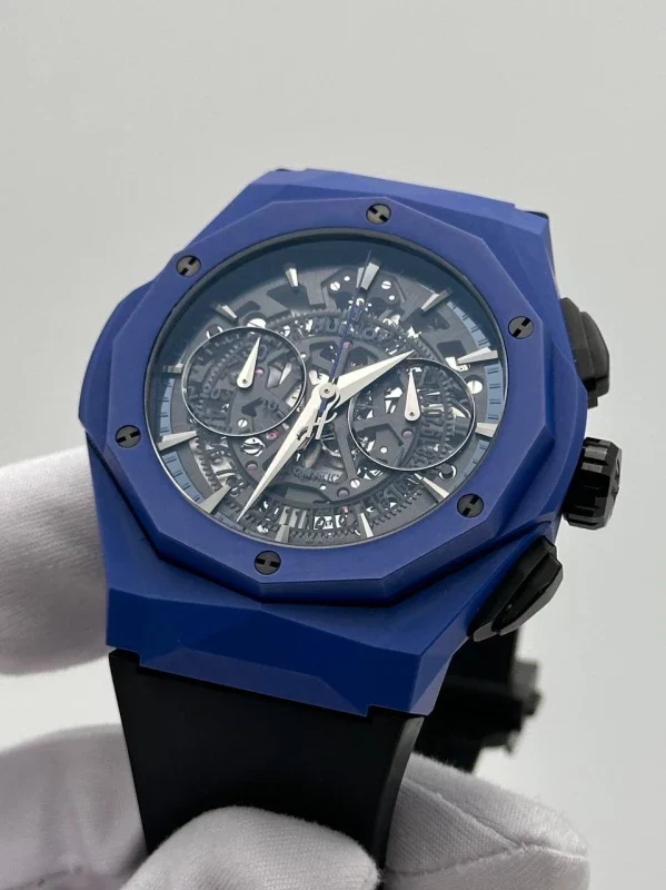 Hublot Classic Fusion Aerofusion Chronograph Orlinski Ceramic Men's Watch - Image 3