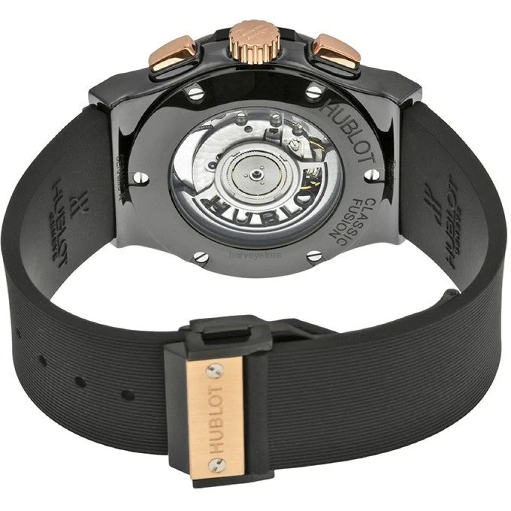 Hublot Classic Fusion Ceramic & 18K King Gold Men's Watch - Image 3