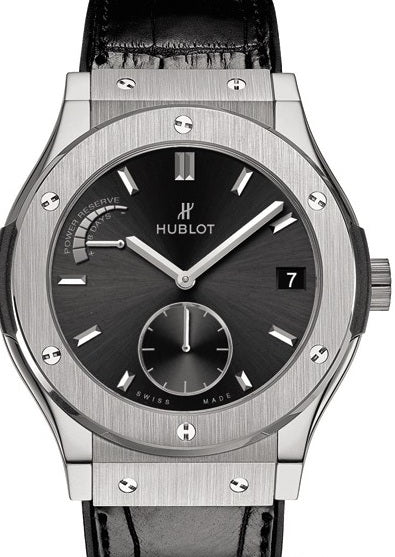 Hublot Classic Fusion Power Reserve 8 Days Titanium Men's Watch