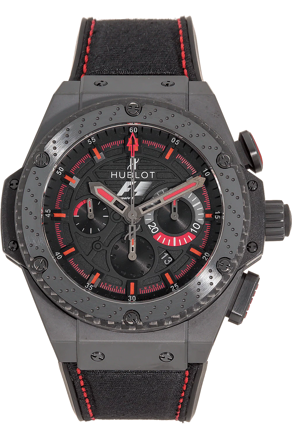 Hublot King Power F1 Limited Edition Ceramic & Titan Men's Watch