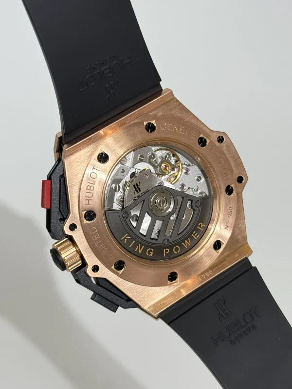 Hublot Big Bang King Power Red Devil Manchester United 18K Rose Gold & Ceramic Men's Watch - Image 7
