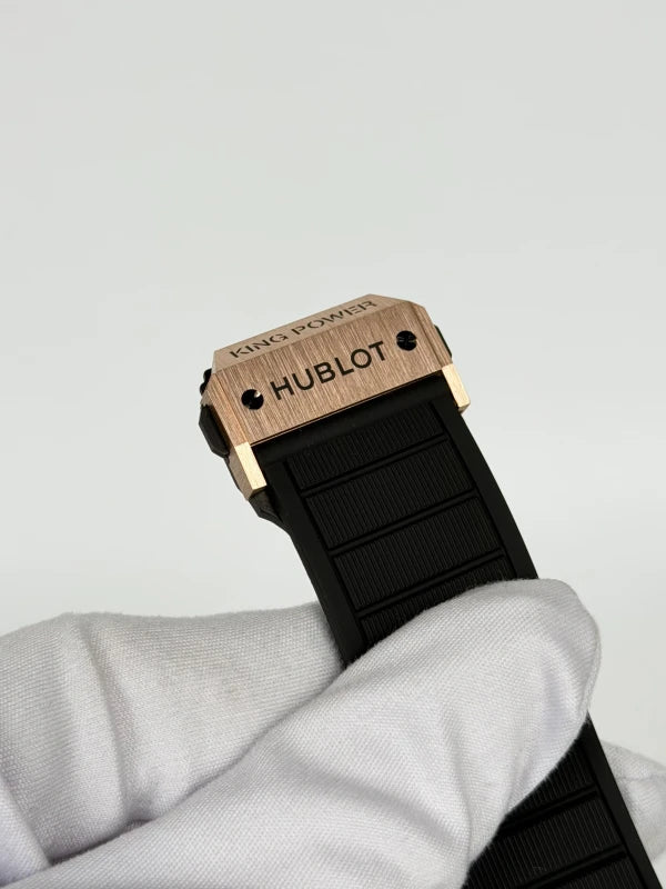Hublot King Power Unico GMT 18K Rose Gold & Ceramic Men's Watch - Image 5