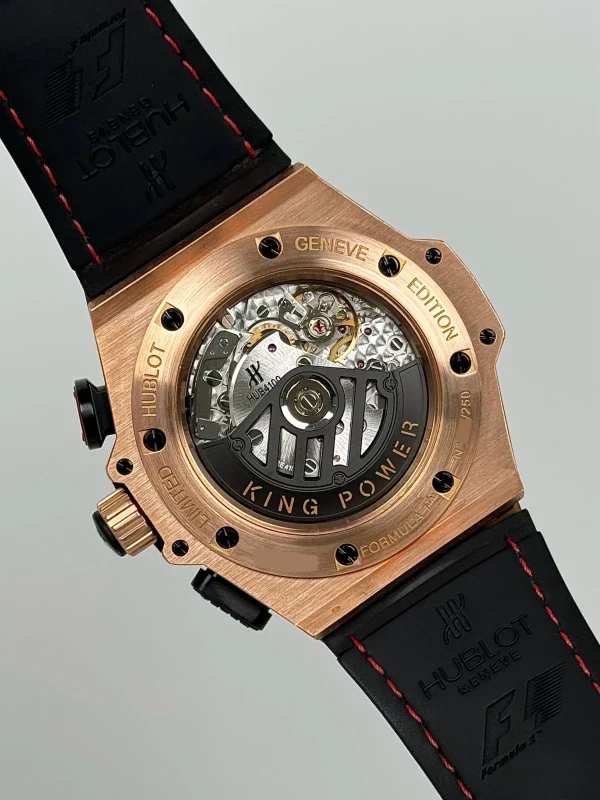 Hublot King Power F1 Great Britain 18K Rose Gold & Ceramic Men's Watch - Image 3