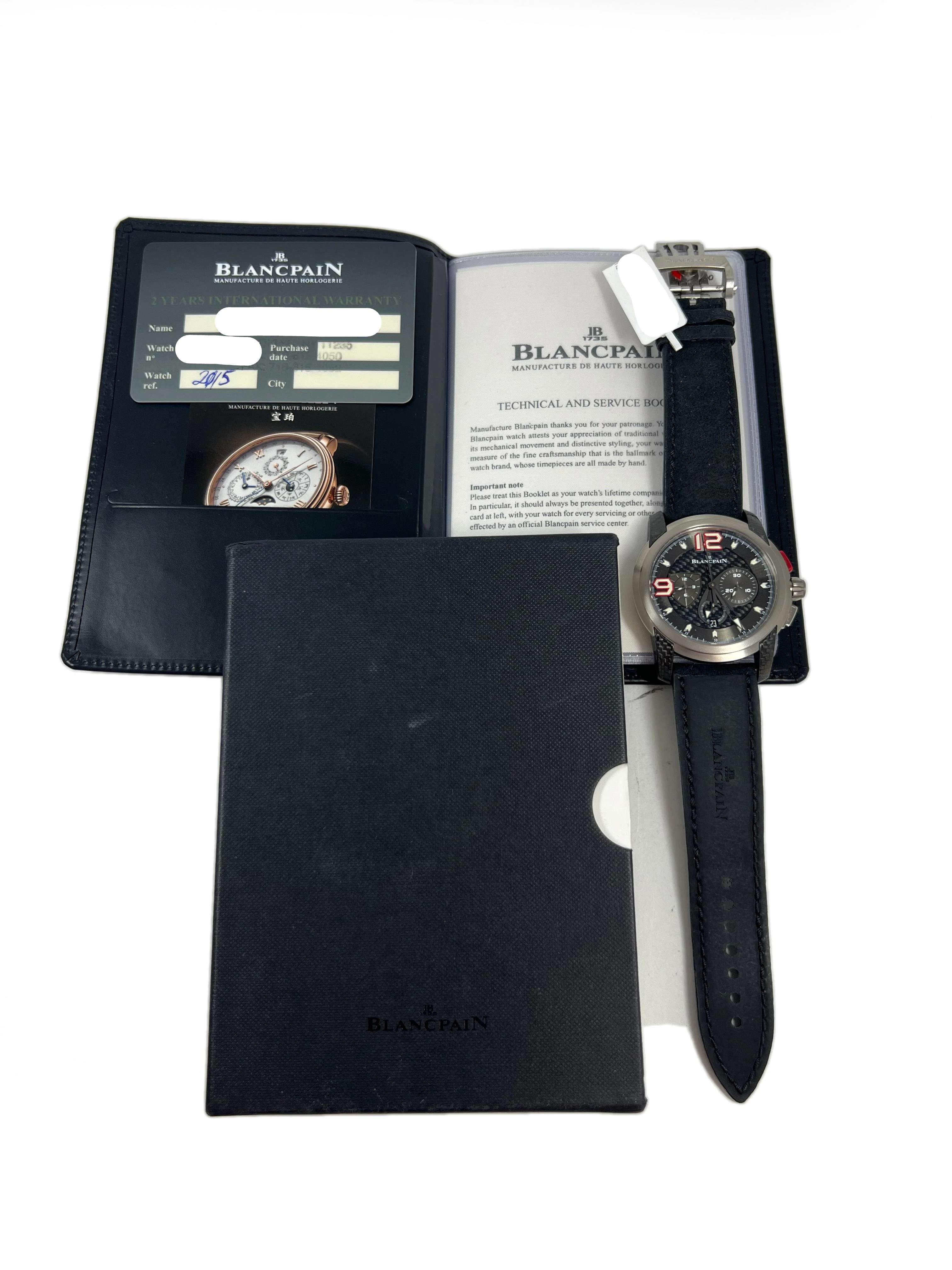 Blancpain L-Evolution Chronographe Flyback Super Trofeo Titanium Men's Watch - Image 6