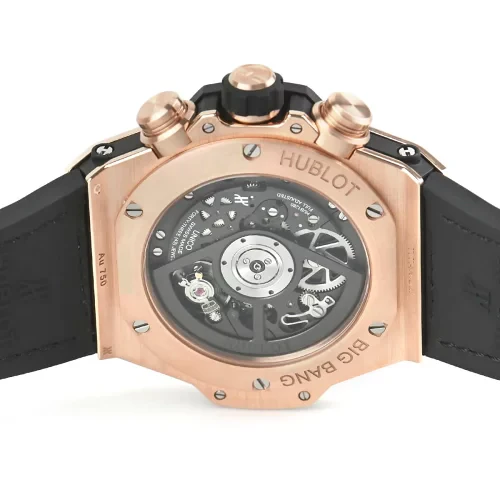 Hublot Unico Big Bang Rainbow 18K King Gold &  Colored Gemstones Men's Watch - Image 3