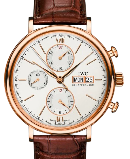 IWC Portofino Chronograph 3910 18K Rose Gold Men’s Watch