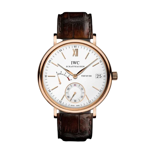 IWC Portofino Hand-Wound Eight Days 18k Rose Gold Men’s Watch