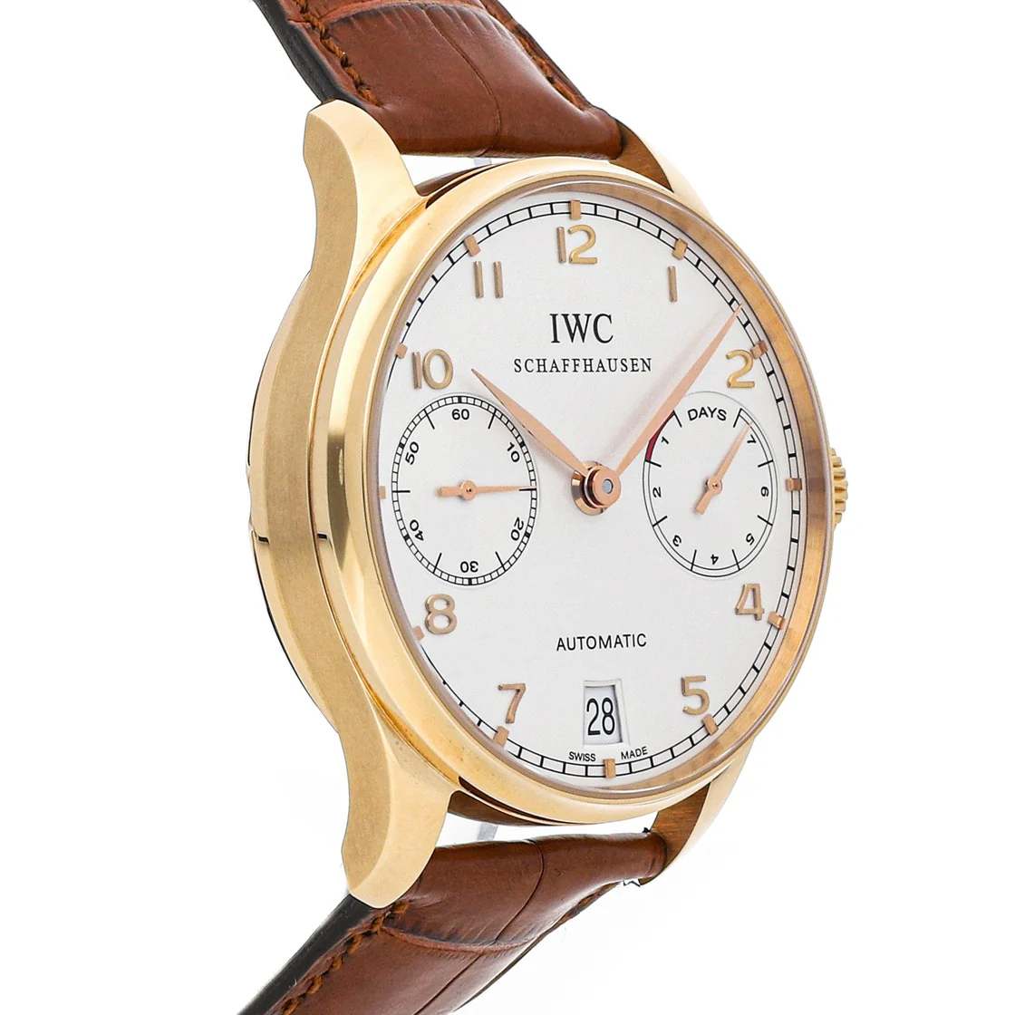 IWC Portugiese Automatic 18K Rose Gold Men’s Watch - Image 3