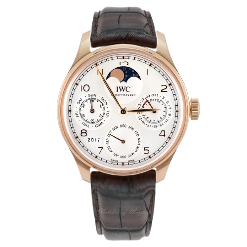 IWC Portuguese Perpetual Calendar 18K Rose Gold Men’s Watch