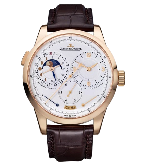 Jaeger-LeCoultre Duometre Quantieme Lunaire 18K Rose Gold Men’s Watch