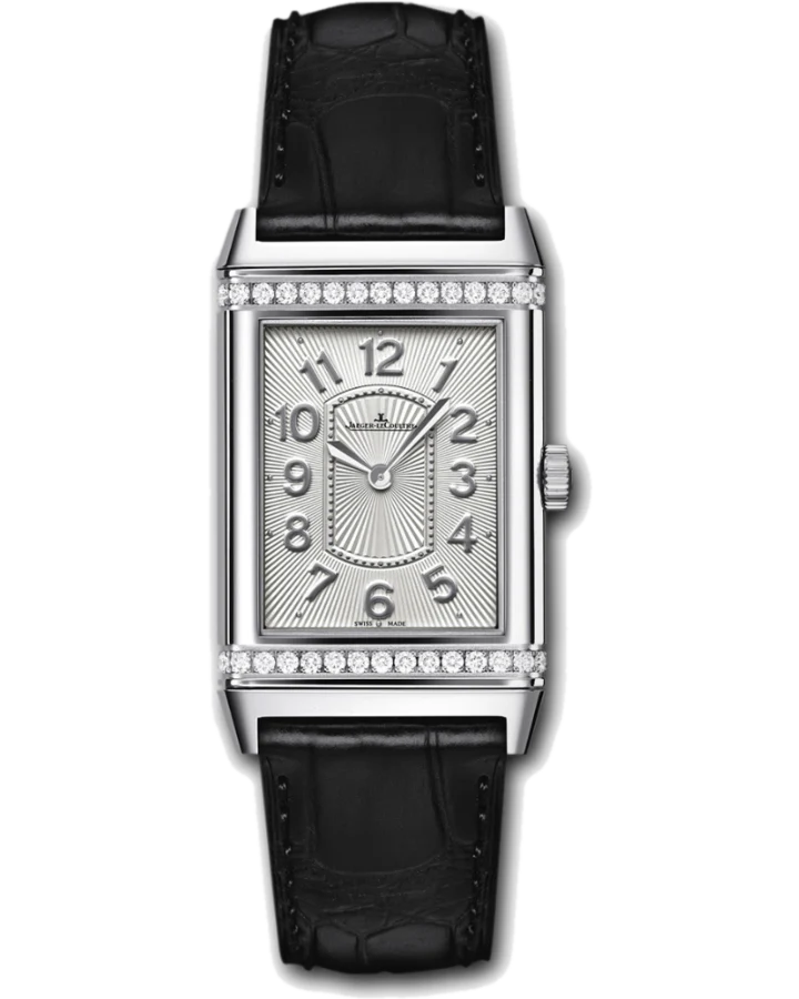 Jaeger-LeCoultre Grande Reverso Stainless steel & Diamonds Ultra Thin Lady's Watch