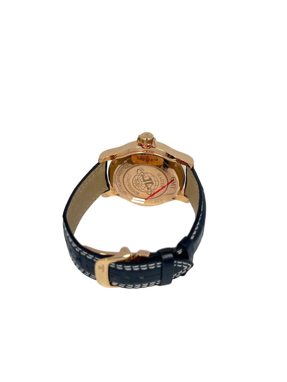 Jaeger LeCoultre Master Compressor Rose Gold Leather Men`s Watch - Image 5