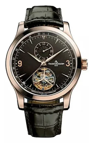 Jaeger-LeCoultre Master Control Tourbillon 18K Rose Gold Men's Watch