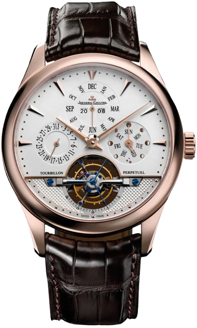 Jaeger-LeCoultre Master Grande Tradition Tourbillon 18k Rose Gold Men’s Watch