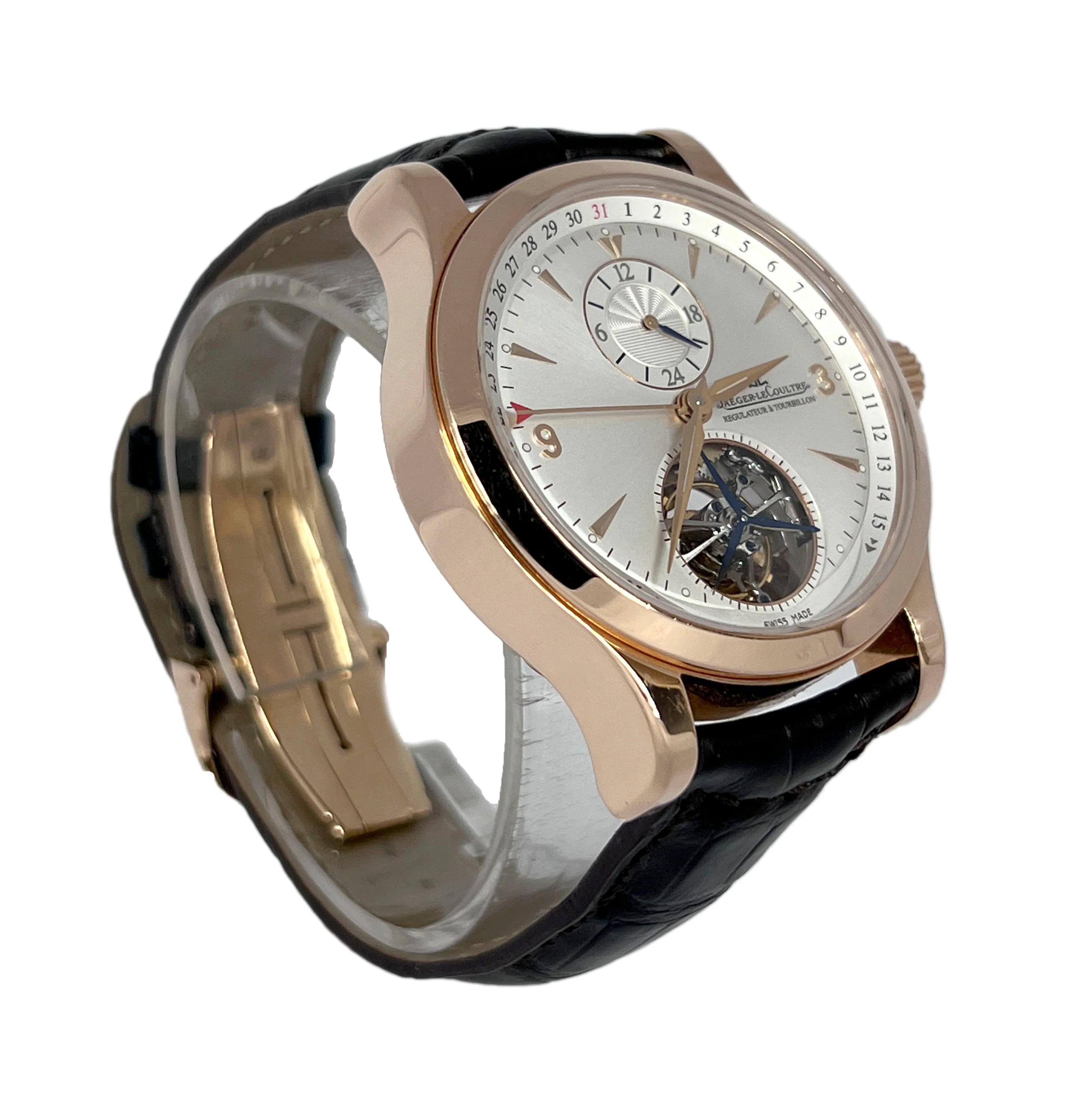 Jaeger-LeCoultre Master Tourbillon 18K Rose Gold Men's Watch - Image 3