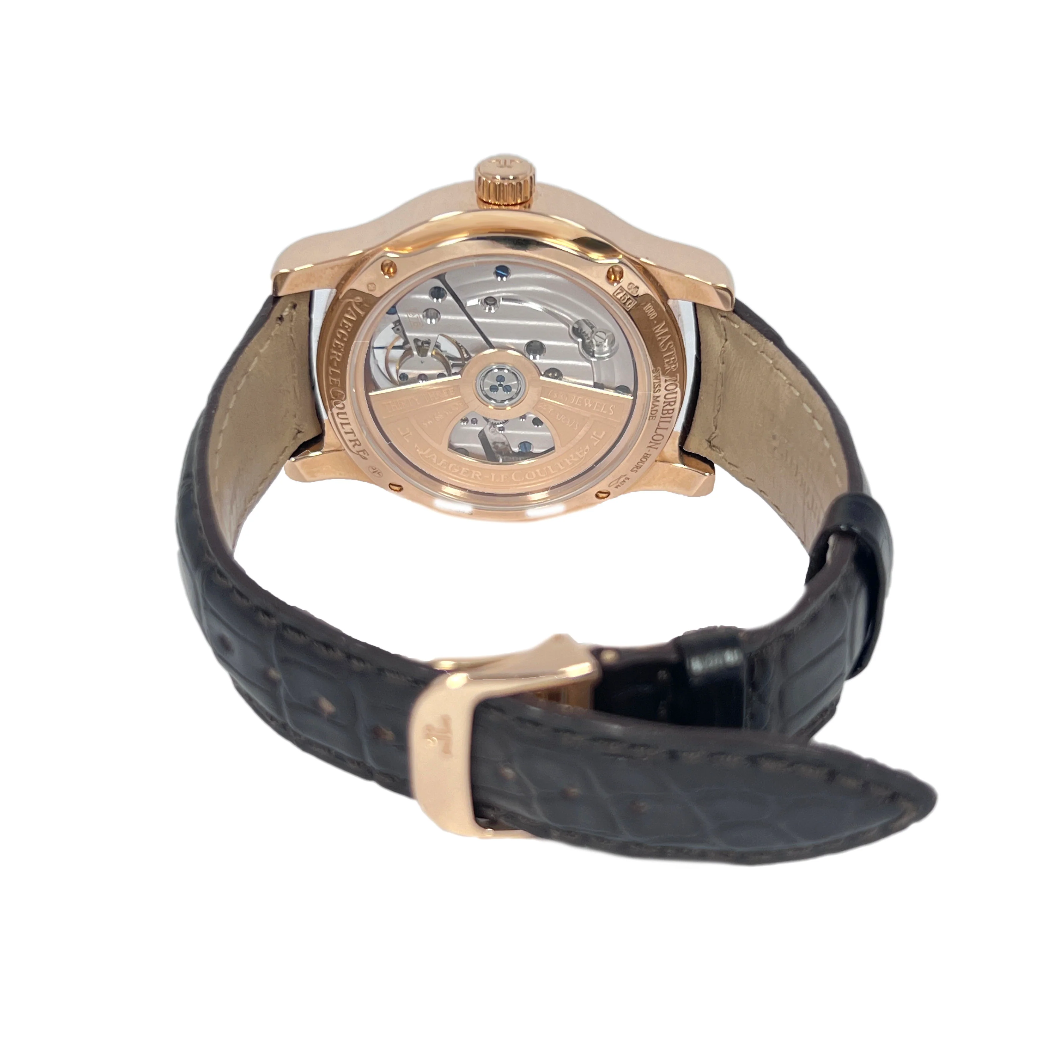Jaeger-LeCoultre Master Tourbillon 18K Rose Gold Men's Watch - Image 5