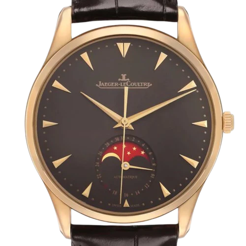 Jaeger-LeCoultre Master Ultra Thin Moon 18K Rose Gold Men’s Watch