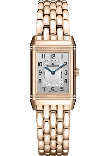 Jaeger-Lecoultre Reverso Classic Duetto 18K Rose Gold & Diamonds Lady's Watch - Image 2