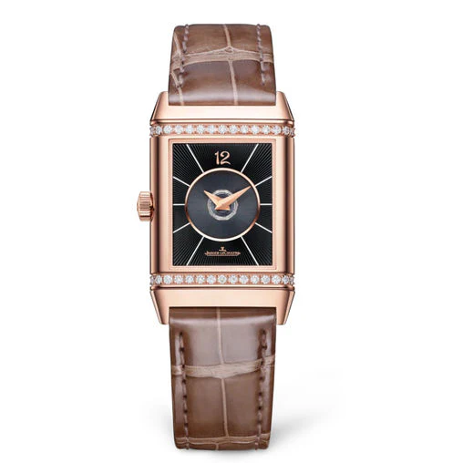 Jaeger-Lecoultre Reverso Classic Duetto Rose Gold & Diamonds Lady`s Watch - Image 2