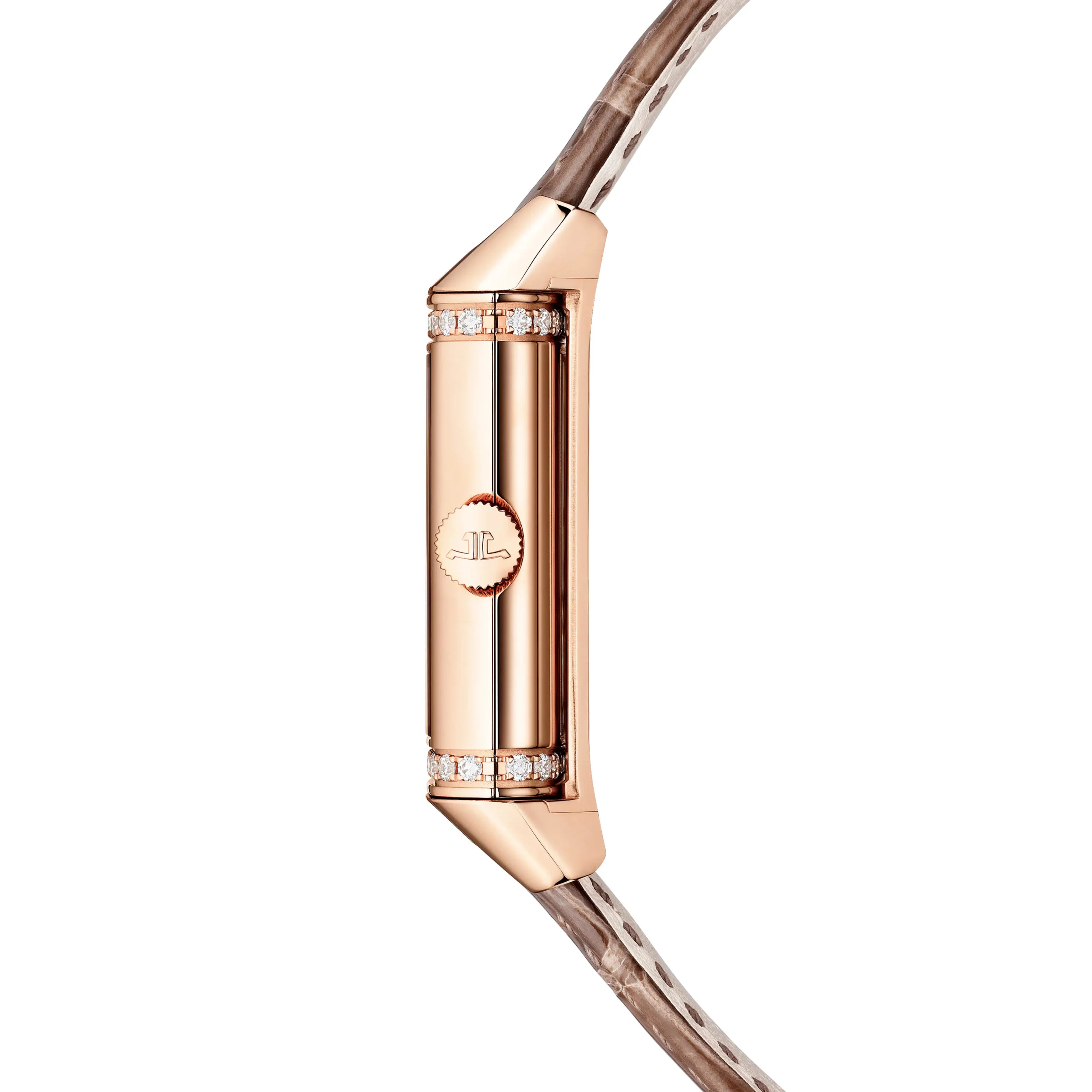 Jaeger-Lecoultre Reverso Classic Duetto Rose Gold & Diamonds Lady`s Watch - Image 4