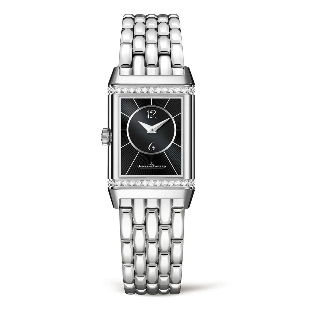 Jaeger-Lecoultre Reverso Classic Duetto Stainless steel & Diamonds Lady's Watch - Image 2