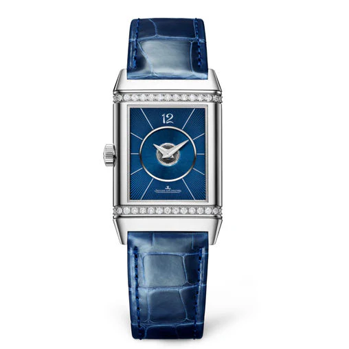 Jaeger-Lecoultre Reverso Classic Duetto Stainless steel & Diamonds Lady`s Watch - Image 2