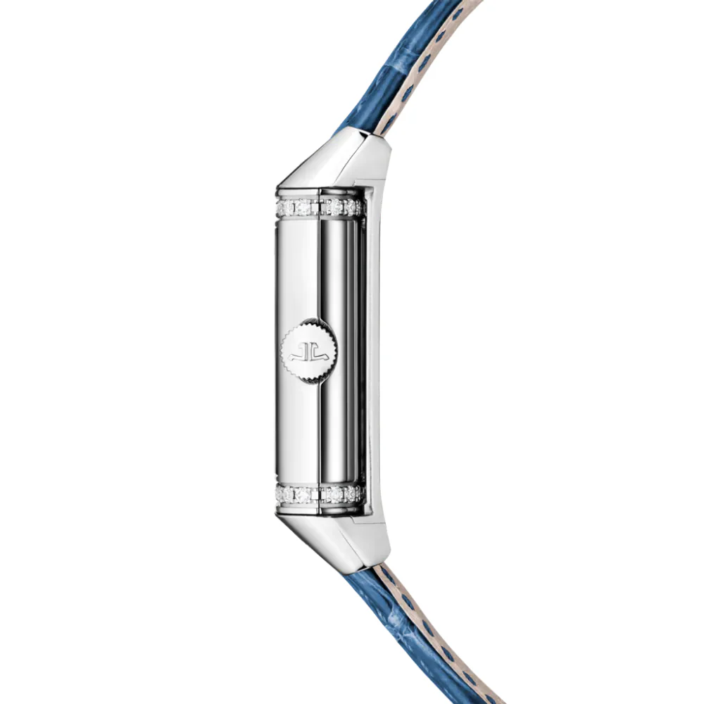Jaeger-Lecoultre Reverso Classic Duetto Stainless steel & Diamonds Lady`s Watch - Image 4