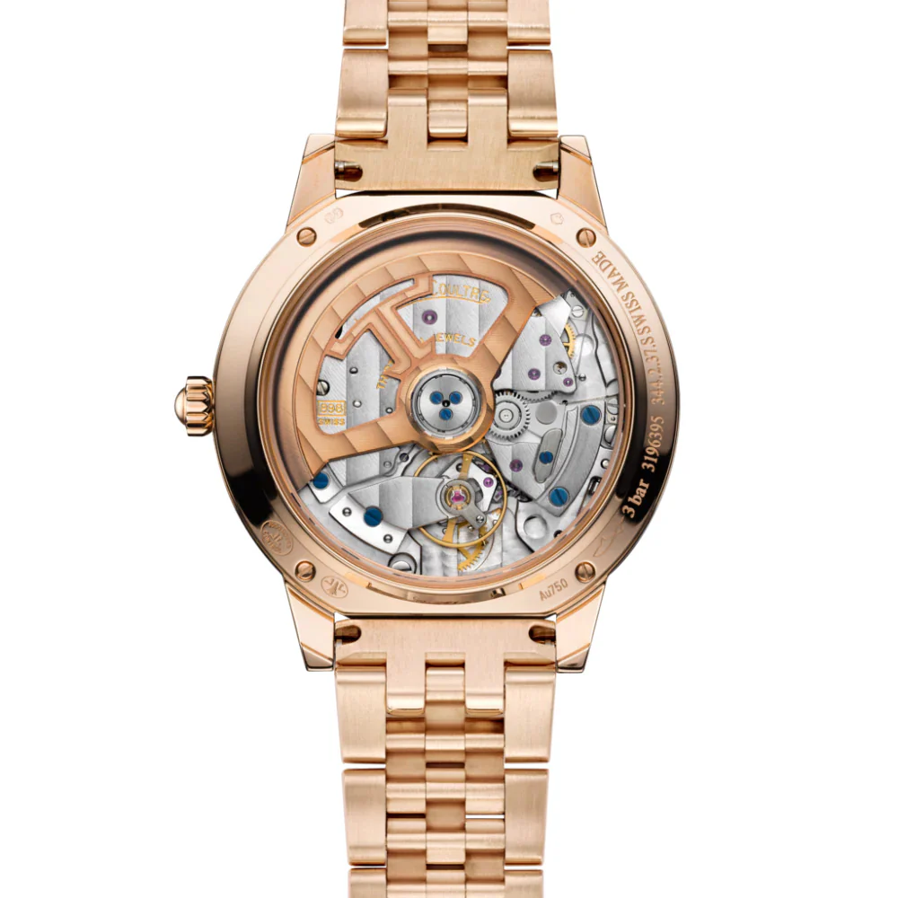 Jaeger-Lecoultre Reverso Classic Night & Day 18K Rose Gold & Diamonds Lady's Watch - Image 3