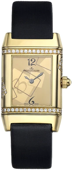 Jaeger-LeCoultre Reverso Florale Joaillerie 18K Yellow Gold & Diamonds Lady's Watch