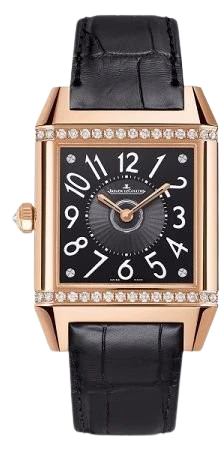 Jaeger-LeCoultre Reverso Squadra Lady Duetto 18K Rose Gold Women’s Watch