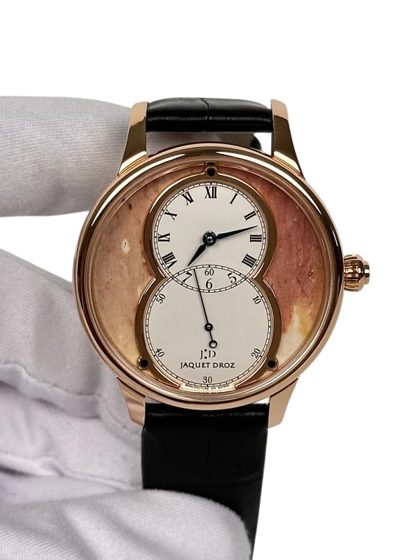 Jaquet Droz GRANDE SECONDE SW 18K Rose Gold Men's Watch. - Image 2