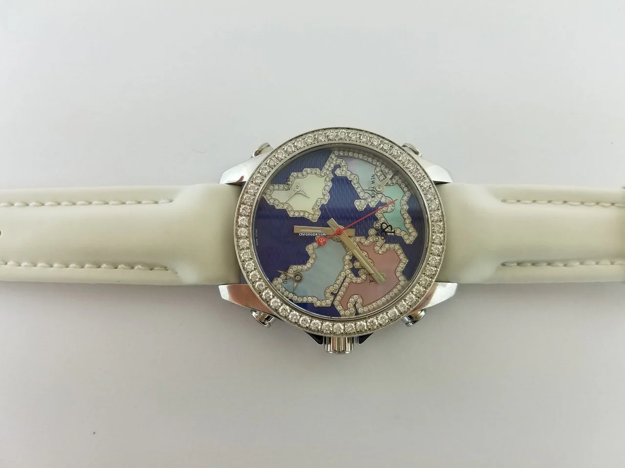 Jacob and Co Five Time Zone Stainless Steel Watch - Image 6