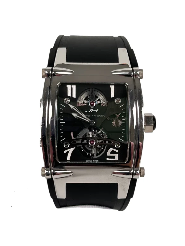 Jorg Hysek V-King Tourbillon 18K White Gold Men's Watch - Image 2