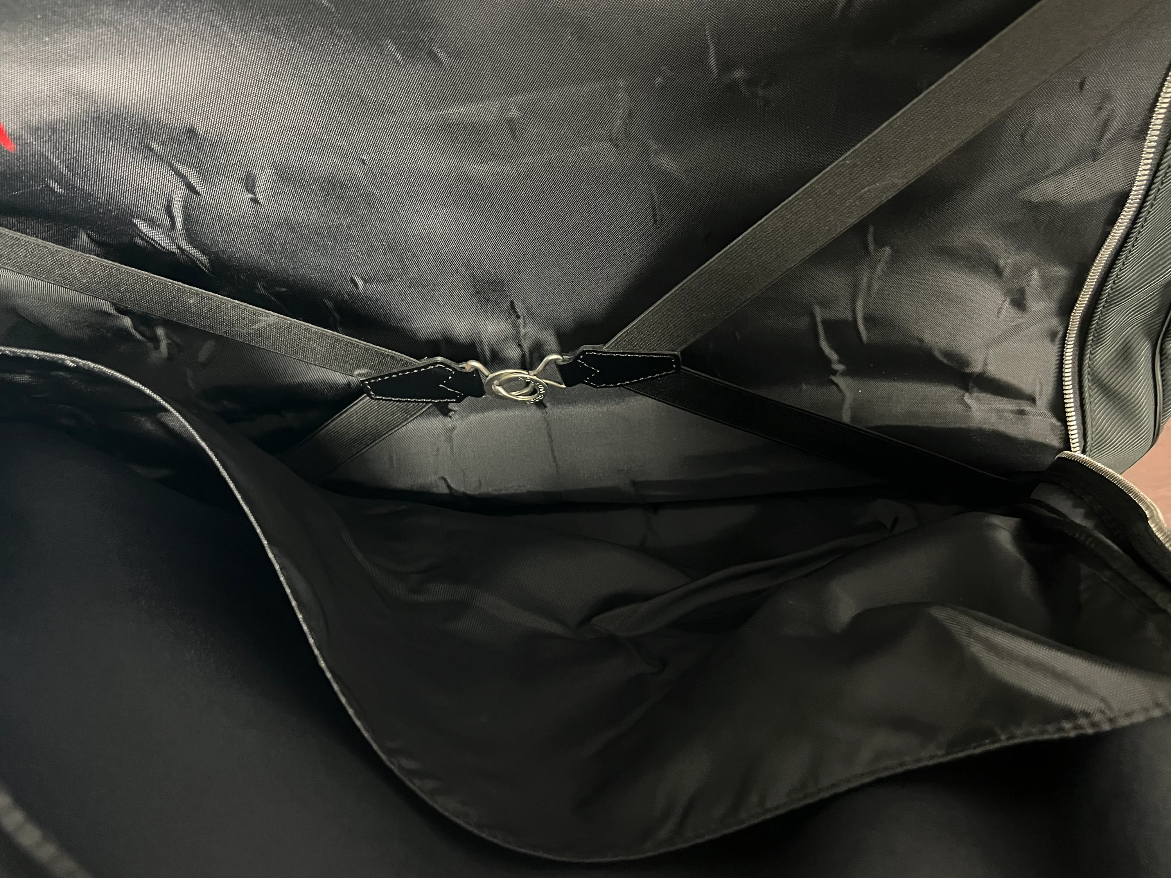 Louis Vuitton Green Taiga Leather x Nylon Santore Ardoise Garment Travel - Image 8
