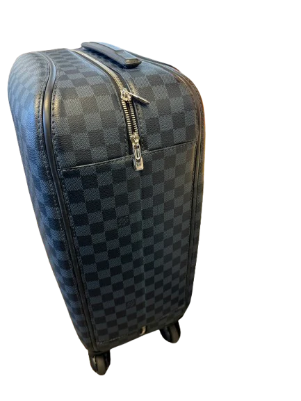 LOUIS VUITTON Damier Cobalt Zephyr 55 Luggage Carry On Bag - Image 4